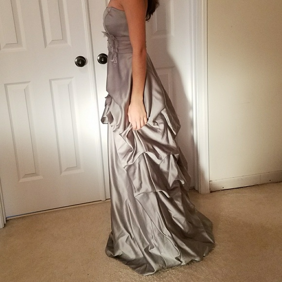 David's Bridal Mercury Dress - Picture 3 of 3